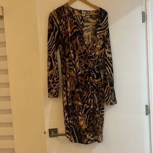 Cache leopard dress